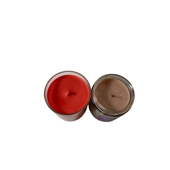 Lot 2 Bath & Body Works Single Wick Candles Dragonfruit Tea Raspberry Mimosa - Picture 5 of 5